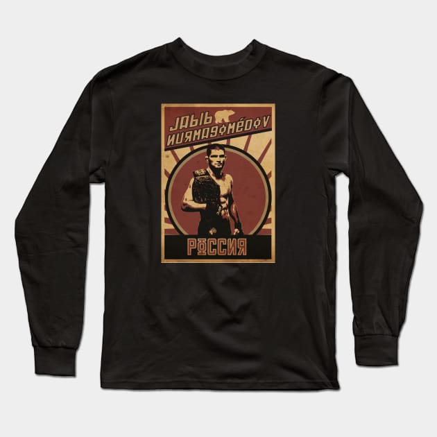 Khabib Revolution Long Sleeve T-Shirt by CTShirts